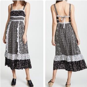 chinese dress ladies Free People Women's Yesica Maxi Dress, Black Combo, 10 at Amazon Women's  Clothing store main image 0
